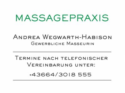 Logo Massagepraxis Andrea Wegwarth-Habison